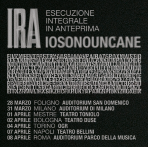 SOLD OUT // IOSONOUNCANE @TEATRO DUSE @ Teatro Duse Bologna